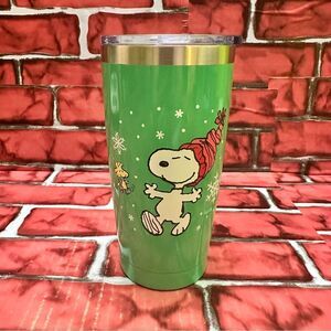 Peanuts Snoopy Christmas Insulated Travel Cup